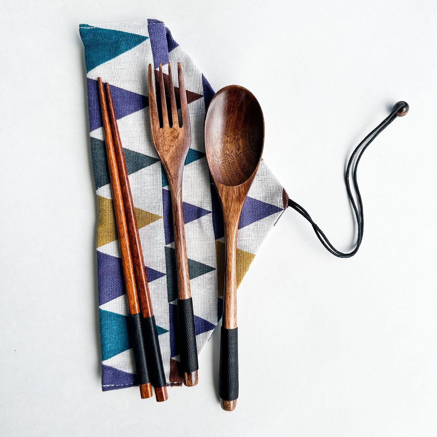 Handmade Wood Cutlery Set | Harlow & Hearth