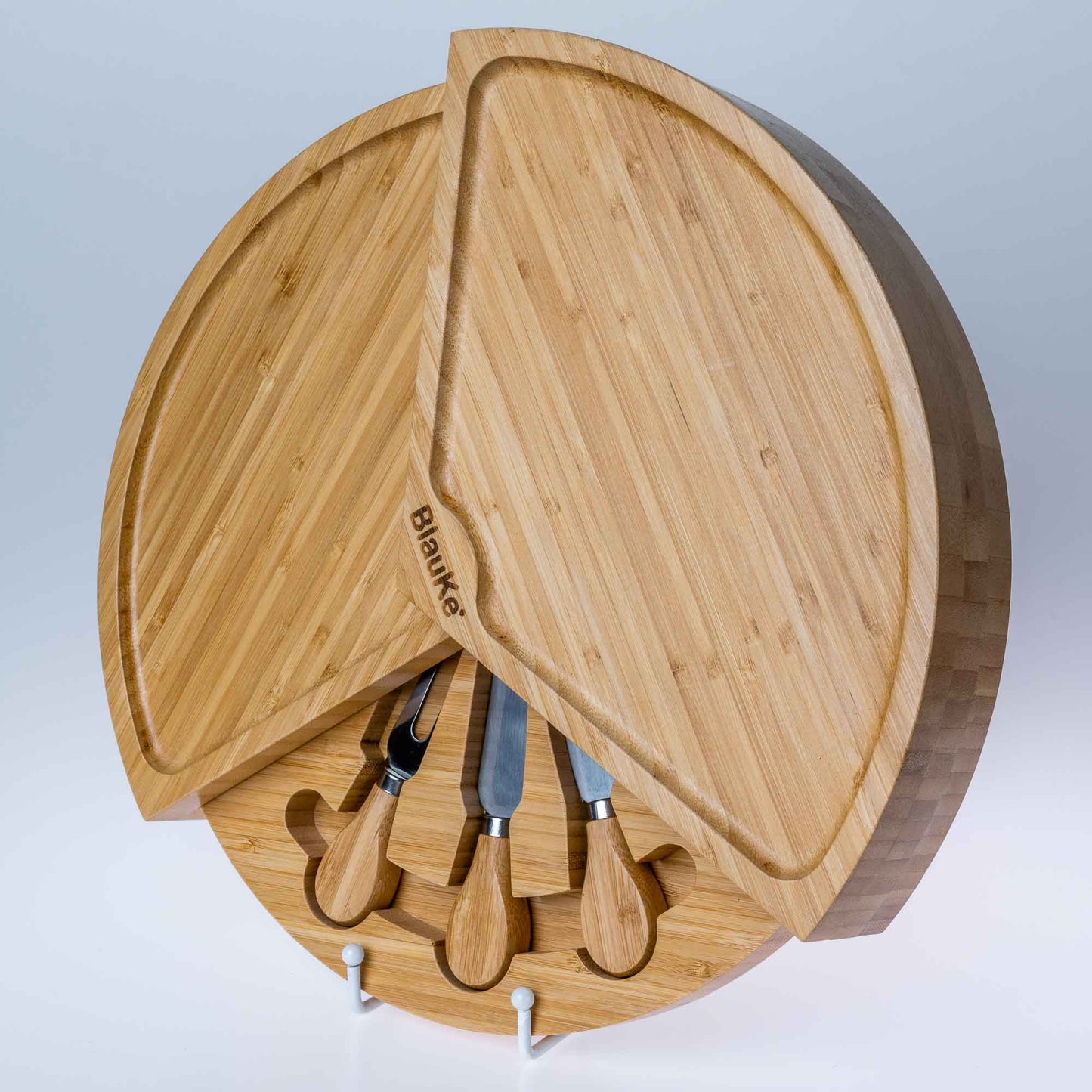 Bamboo Cheese Board and Knife Set | Harlow & Hearth