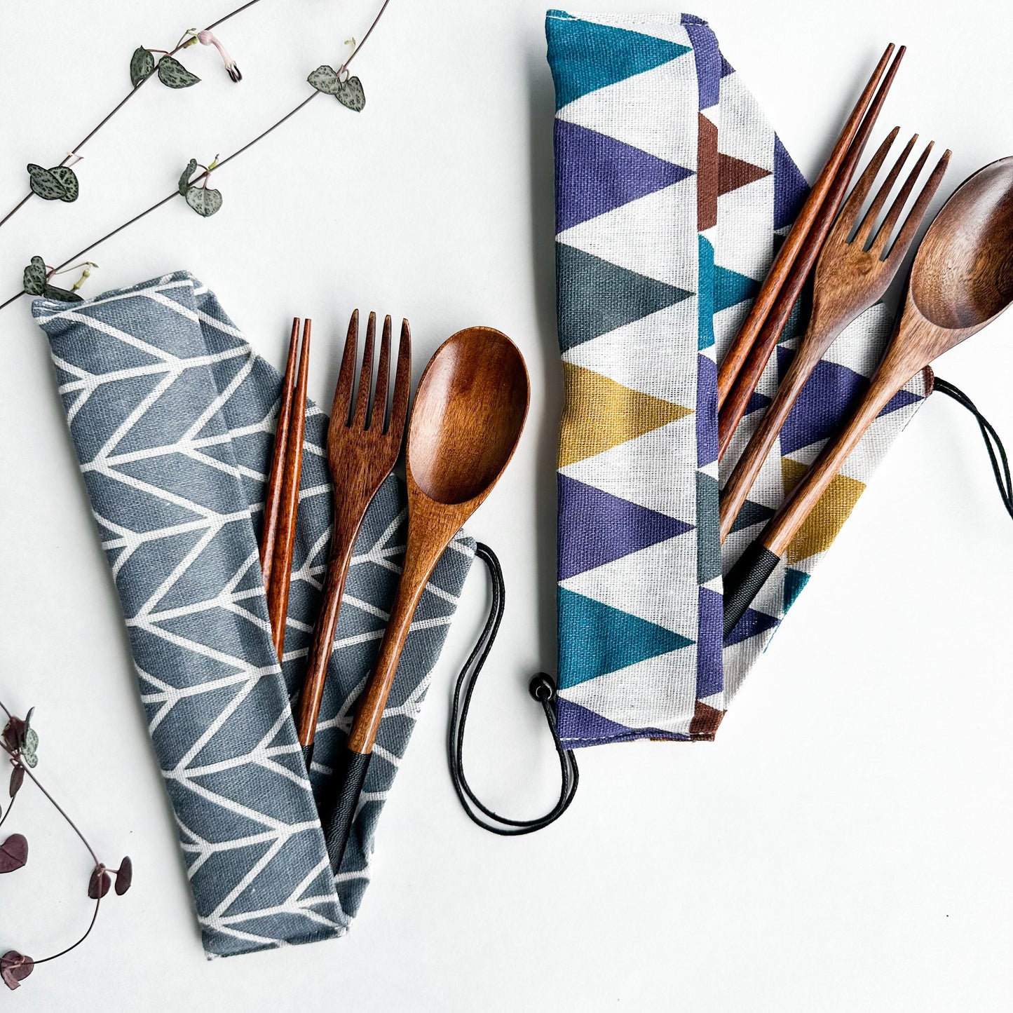Handmade Wood Cutlery Set | Harlow & Hearth