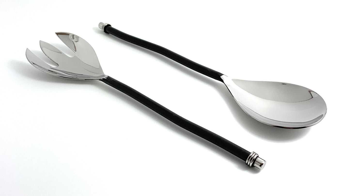 Modern Salad Serving Set of 2 | Harlow & Hearth
