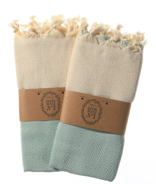 Diamond Turkish Cotton Hand Towel | Harlow & Hearth