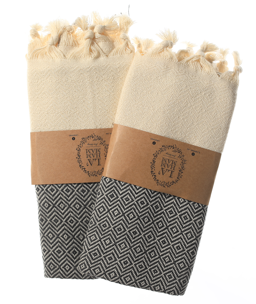 Diamond Turkish Cotton Hand Towel | Harlow & Hearth