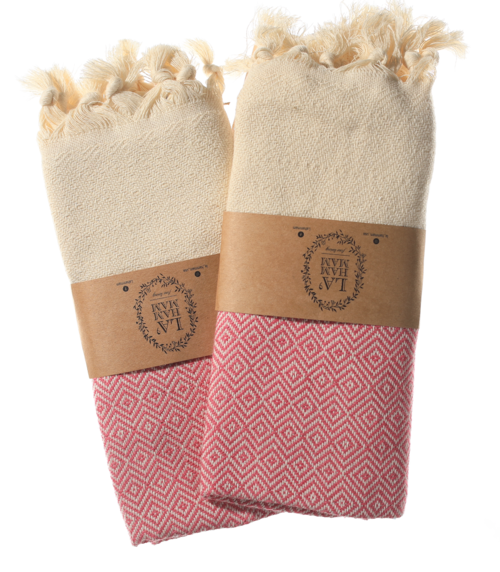 Diamond Turkish Cotton Hand Towel | Harlow & Hearth