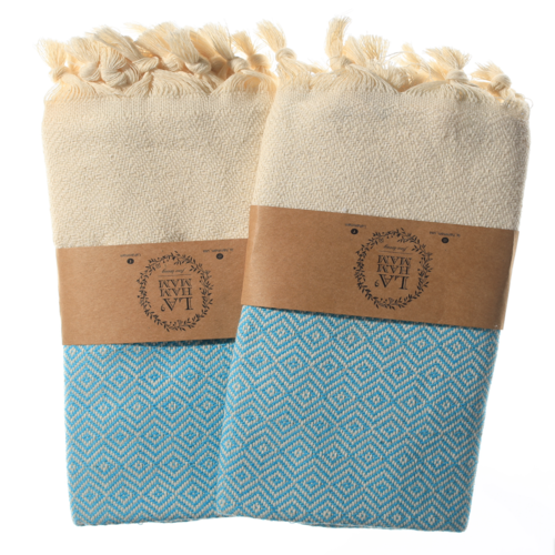 Diamond Turkish Cotton Hand Towel | Harlow & Hearth
