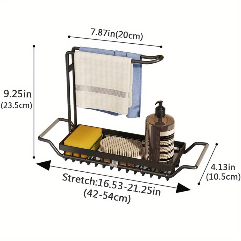 Expandable Kitchen Sink Caddy | Harlow & Hearth